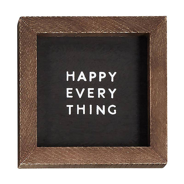 Santa Barbara Design Studio by Creative Brands - Mini Wood Sign - Happy Everything