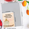 Printed Canvas - Sweet Finch, Greeting Card (8325M): A2 Card