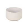 Cheungs Home Decor - Elegora Wide Round Straight Side Ceramic Pot - Off White: Large