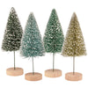 Primitives by Kathy - Green Winter Bottle Brush Tree Set