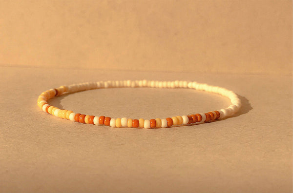 Seedy Beady Bracelets - You Are My Sunshine Morse Code Bracelet: Large