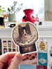 The Coin Laundry - Stay Weird Kitty Sticker - Funny Cat Stickers