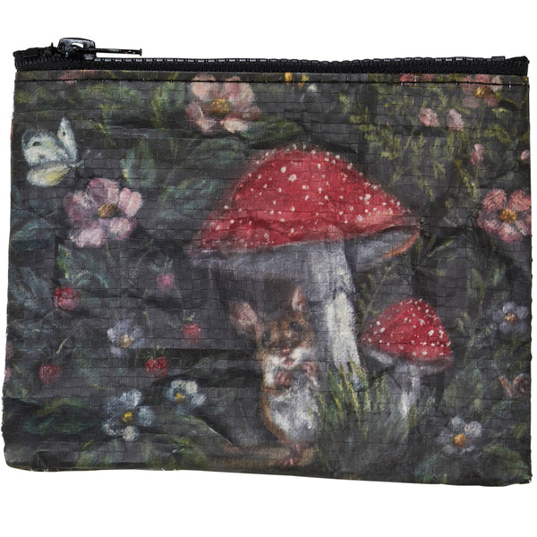 Primitives by Kathy - Woodland Mouse Zipper Wallet