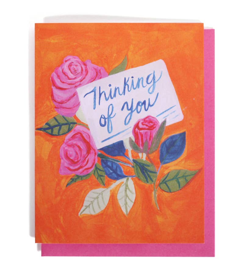 Thimblepress - Thinking of You Single Card: A2