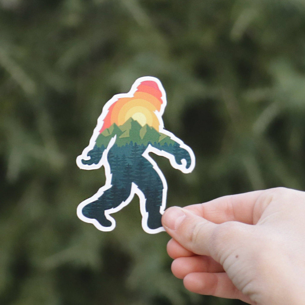 Squatchy - Bigfoot Adventure - Vinyl Sticker