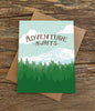 Modern Printed Matter - Adventure Awaits Graduation Card