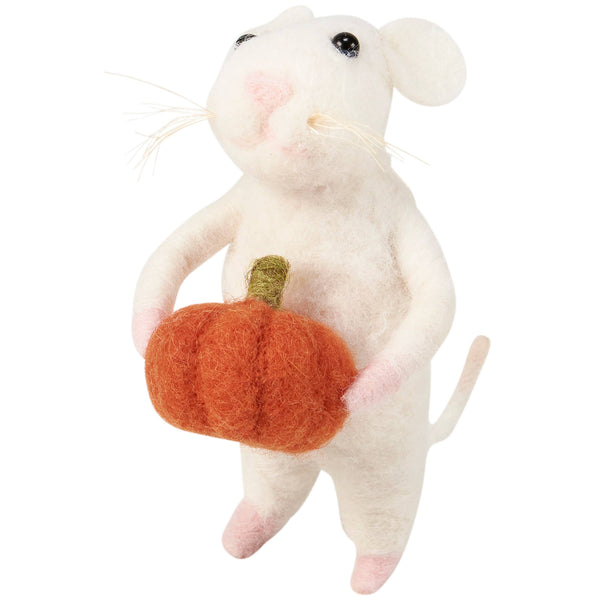 Primitives by Kathy - Mouse With Pumpkin Critter