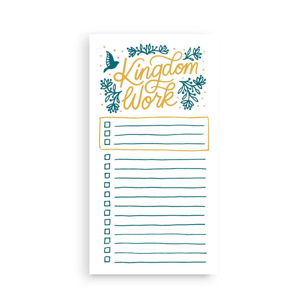 Naomi Paper Co. - Kingdom Work Notepad