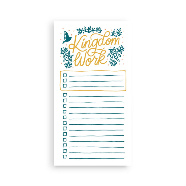 Naomi Paper Co. - Kingdom Work Notepad