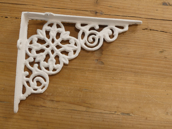 Midwest Craft House - CAST IRON WHITE 7.5" X 6" WALL BRACKET