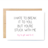 Cheeky Kumquat - STUCK WITH ME