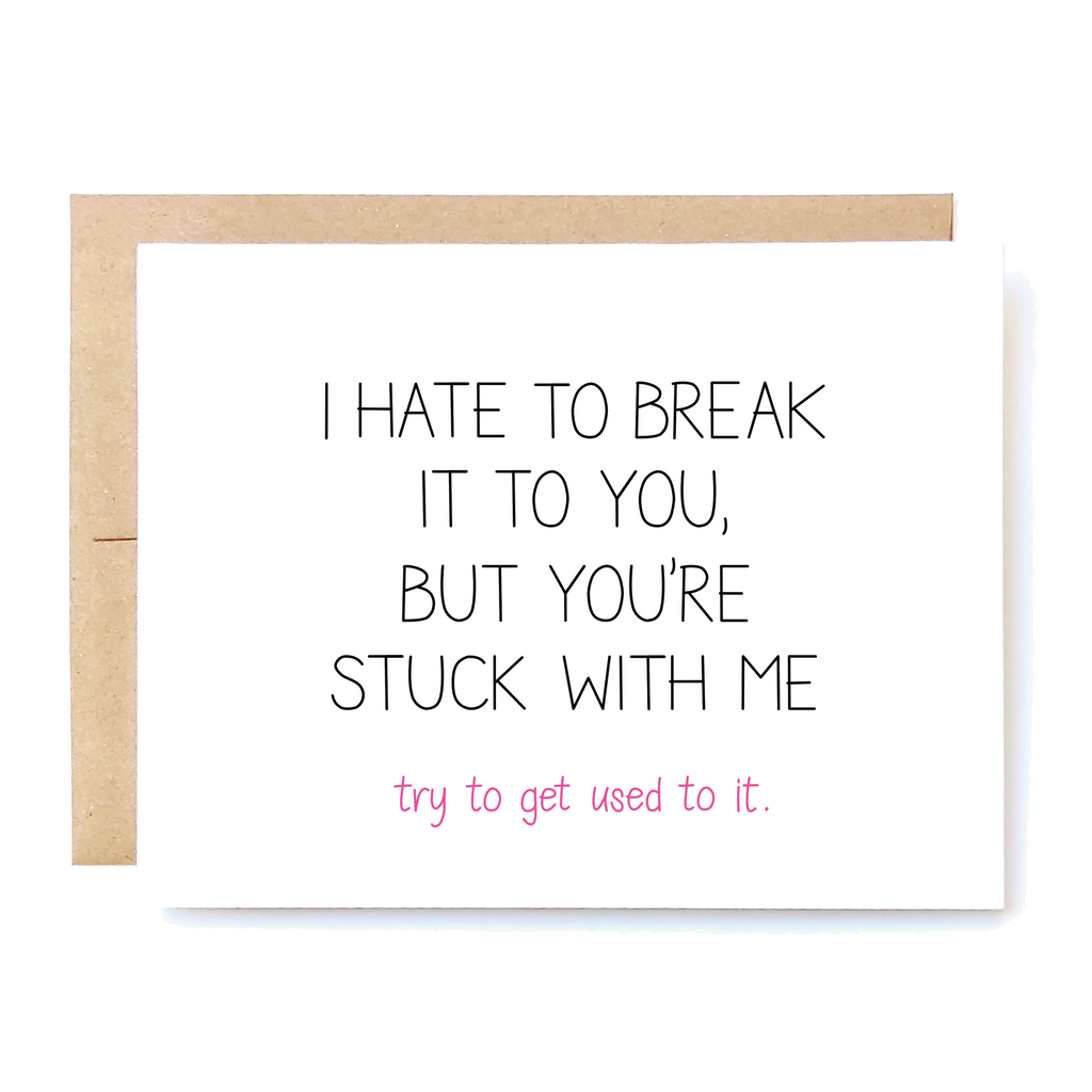 Cheeky Kumquat - STUCK WITH ME