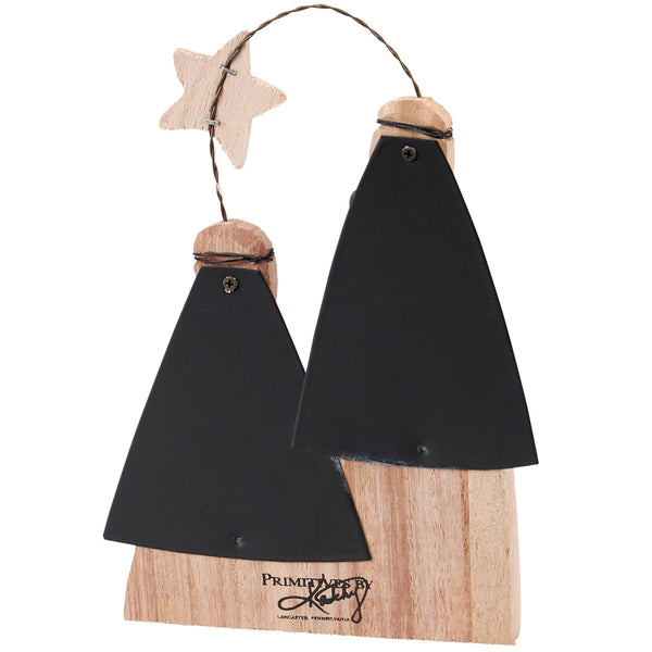 Primitives by Kathy - Carved Holy Family Hanging Decor
