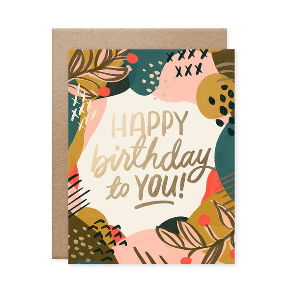 Naomi Paper Co. - Happy Birthday to You Card