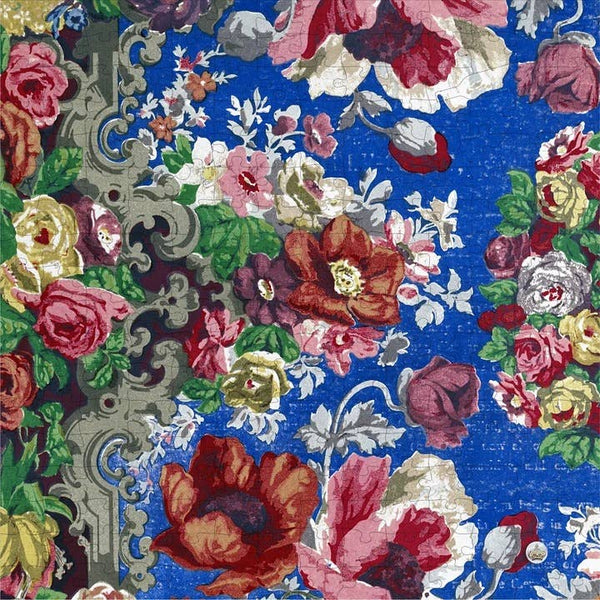 Trove - Wooden Puzzle: Floral Table Cover in Glass  Jar