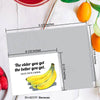 Printed Canvas - Bananas, Greeting Card (8237P): A2 Card