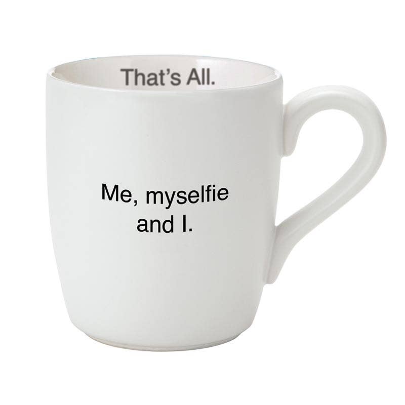 Santa Barbara Design Studio by Creative Brands - That's All Pink Mug - Me Myselfie and I