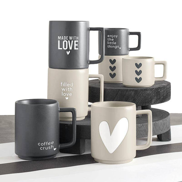 Santa Barbara Design Studio by Creative Brands - Matte Cafe Mug - Heart