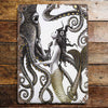 The British Metal Signs Company - Mermaid Octopus-  Metal Sign Plaque - Sea Bathroom 3: 6x8inch
