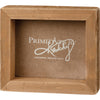 Primitives by Kathy - Christmas Begins With Christ Box Sign Mini