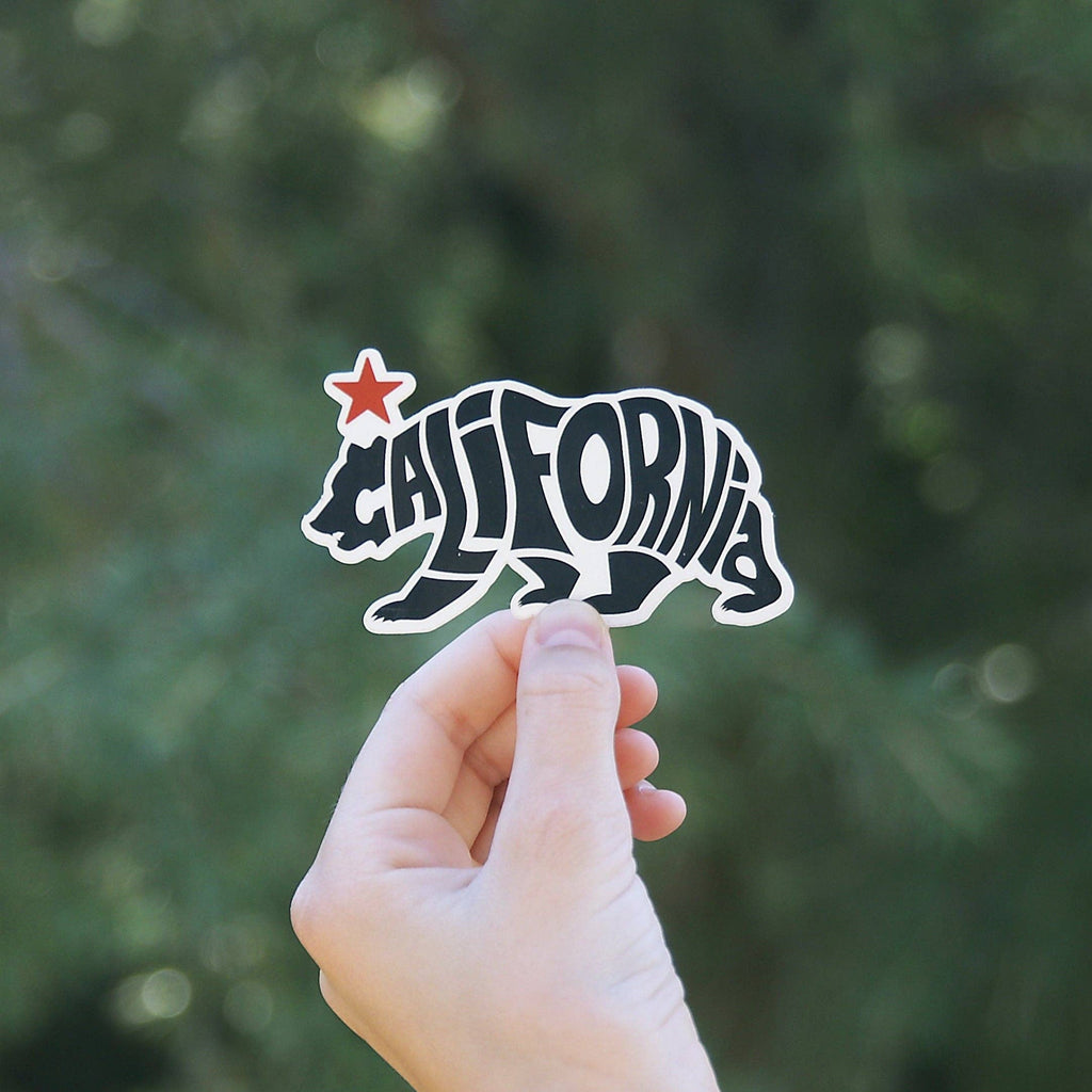 Squatchy - California Republic Grizzly Waterproof Vinyl Sticker Decal