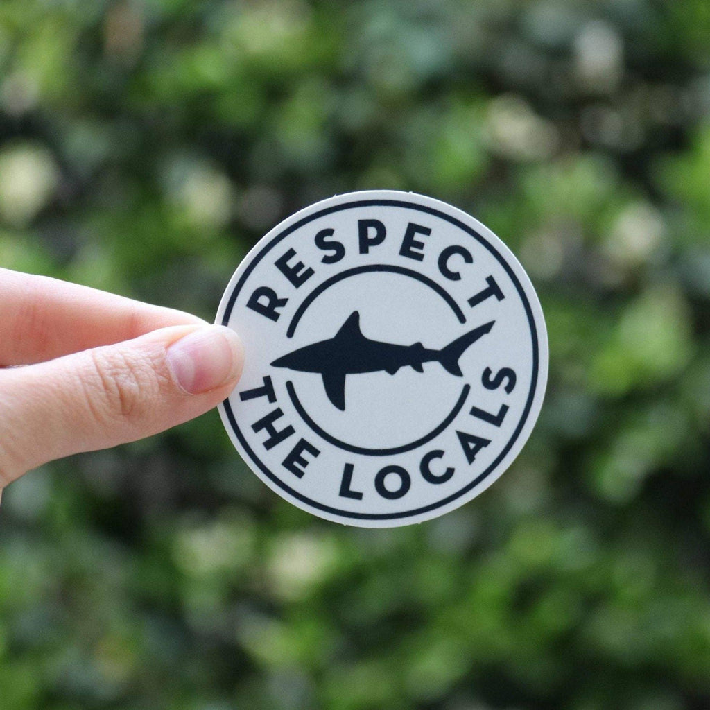Squatchy - Respect the Locals Sticker: 2.5&quot;