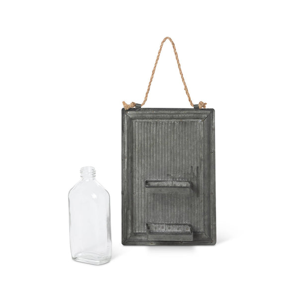 Park Hill Collection - Galvanized Sheet Metal Vase