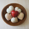 Venture Imports LLC - Large Heart Paperweight, Red