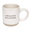 Sweet Water Decor - Sweater Weather Stoneware Coffee Mug - Christmas Home Gifts