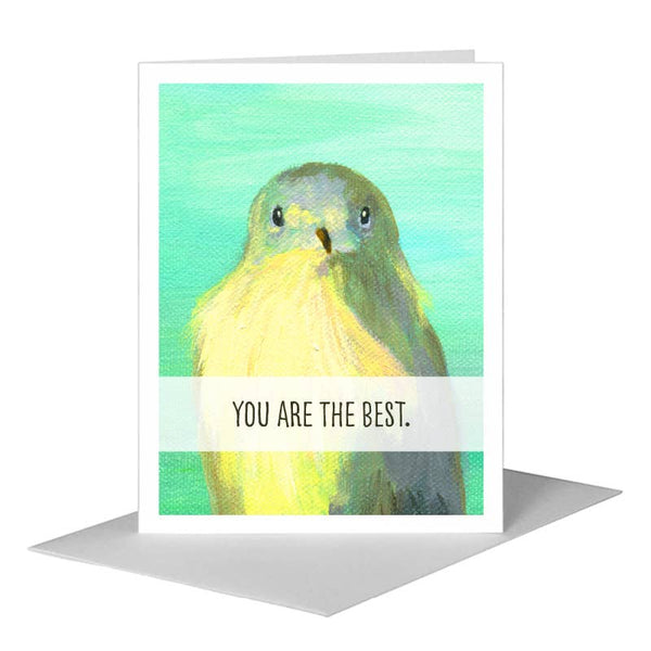 Printed Canvas - Cornered, Greeting Card (7690W): A2 Card