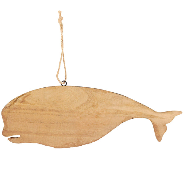 Primitives by Kathy - Black Whale Hanging Decor