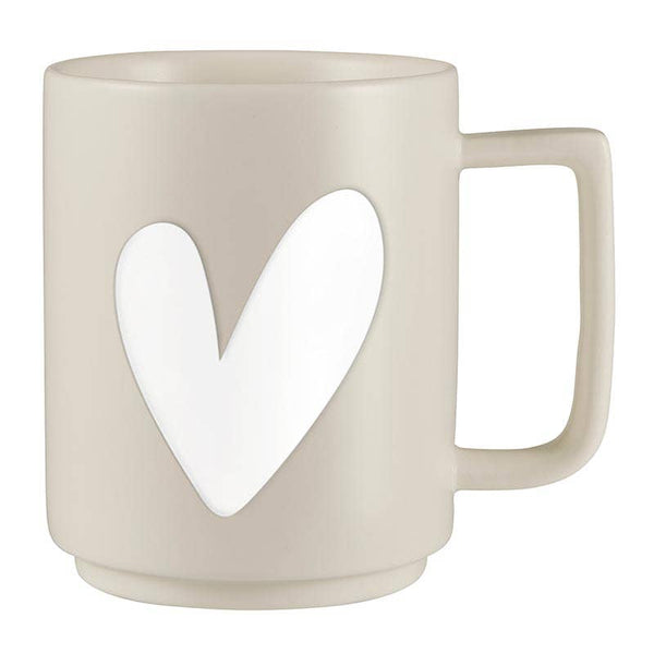 Santa Barbara Design Studio by Creative Brands - Matte Cafe Mug - Heart