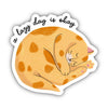 Big Moods - A Lazy Day Is Okay Cat Sticker