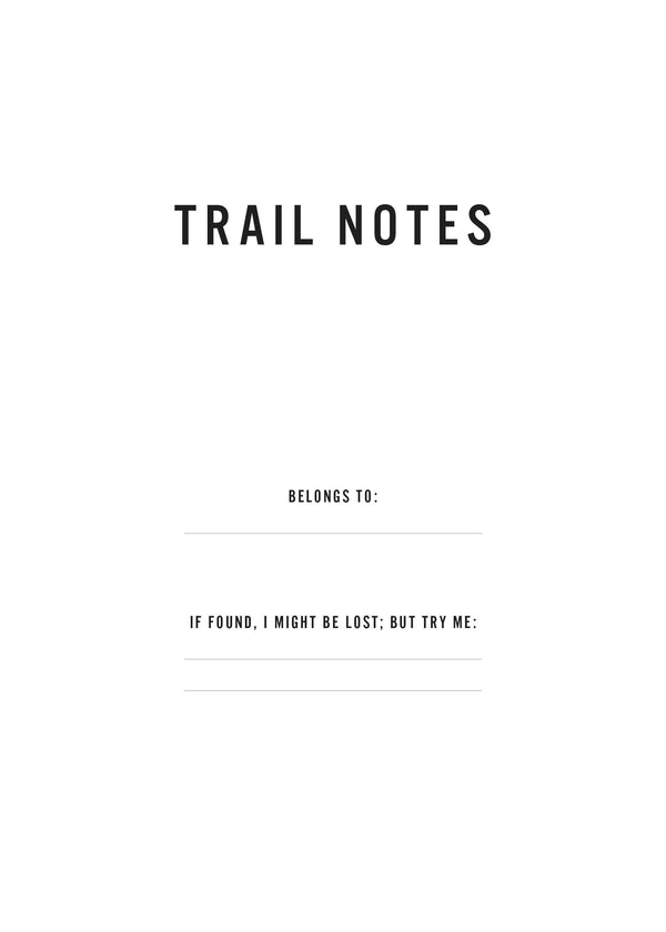 Mountaineers Books - Trail Notes