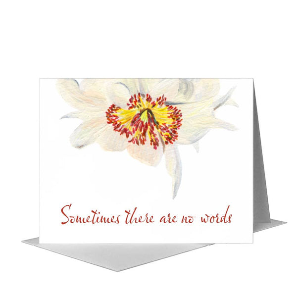 Printed Canvas - Stamen, Greeting Card (8123A): A2 Card