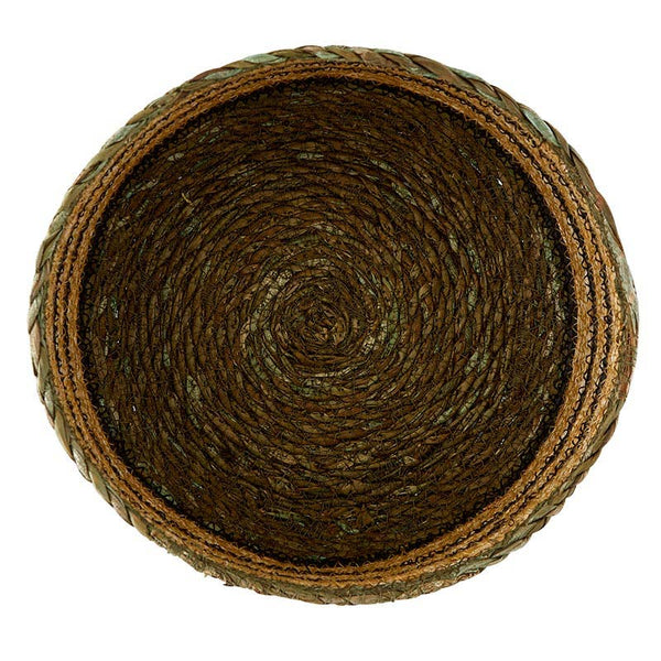 Santa Barbara Design Studio by Creative Brands - Seagrass Basket - Moss + Natural + Black