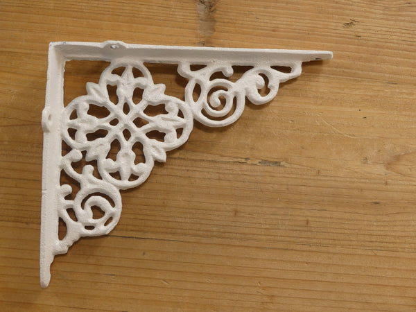 Midwest Craft House - CAST IRON WHITE 7.5" X 6" WALL BRACKET