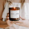 Sweet Water Decor - Salt and Sea 11 oz Soy Candle - Home Decor & Gifts