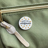 Onderkast Studio - Bloom Like a Wildflower Pinback Button: Loose