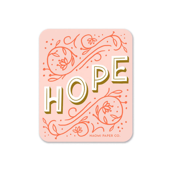 Naomi Paper Co. - Hope Sticker