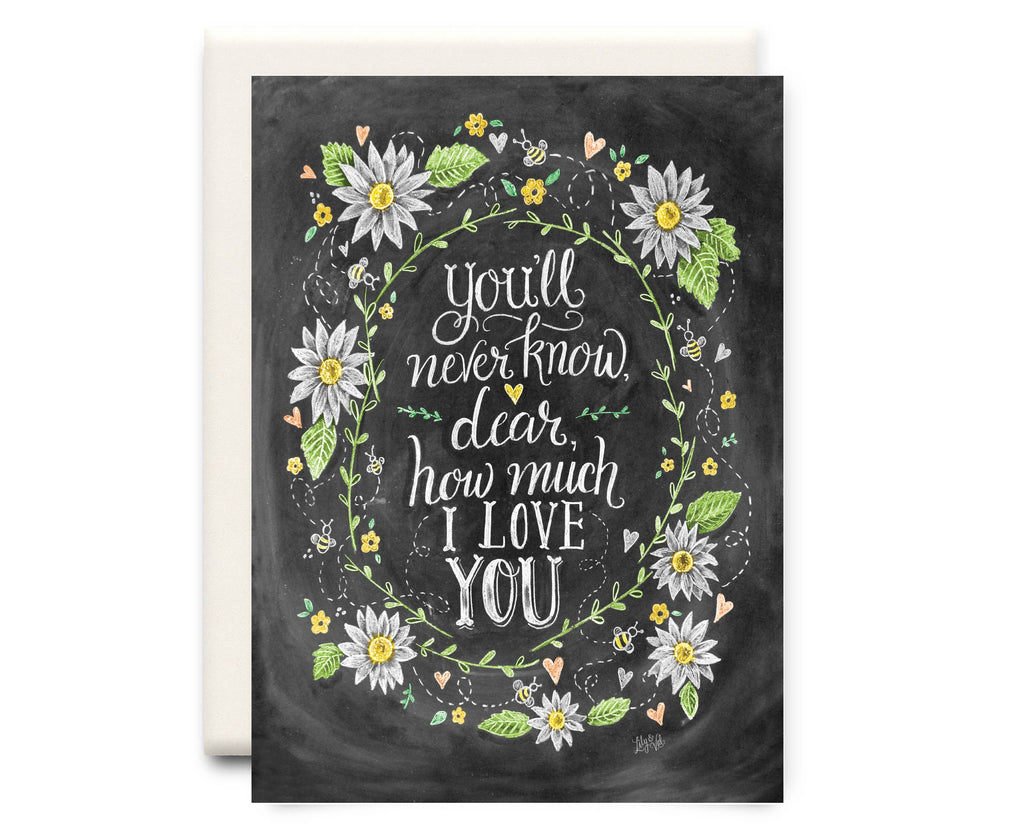 Inkwell Cards - How Much I Love You | Love Greeting Card