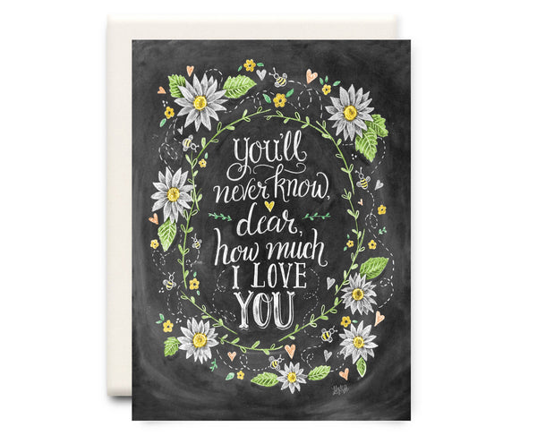 Inkwell Cards - How Much I Love You | Love Greeting Card