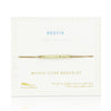 Lucky Feather - Morse Code Bar Bracelet - BESTIE