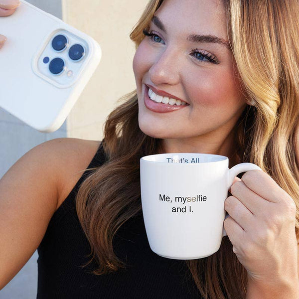 Santa Barbara Design Studio by Creative Brands - That's All Pink Mug - Me Myselfie and I