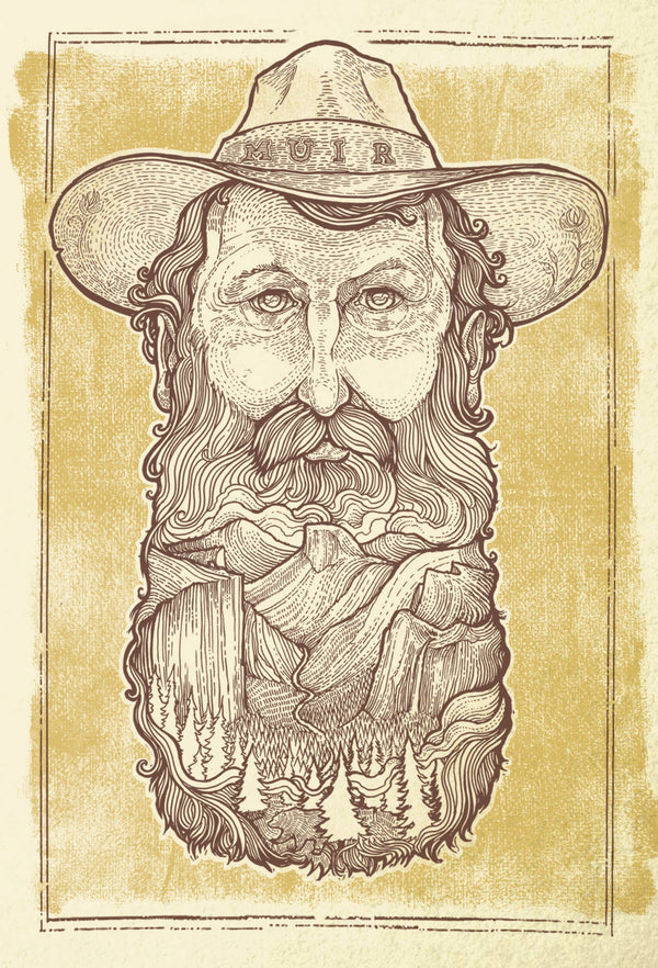 Mountaineers Books - John Muir Blank Journal