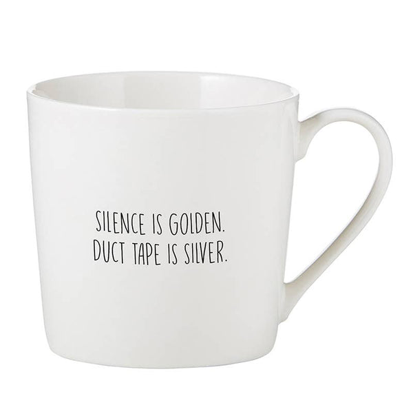 Santa Barbara Design Studio by Creative Brands - Cafe Mug - Silence is Golden