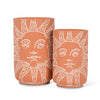 Abbott - Sm Sun Face Vase/Cooler-8"H