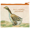 Primitives by Kathy - Well Waddle You Know Zipper Wallet