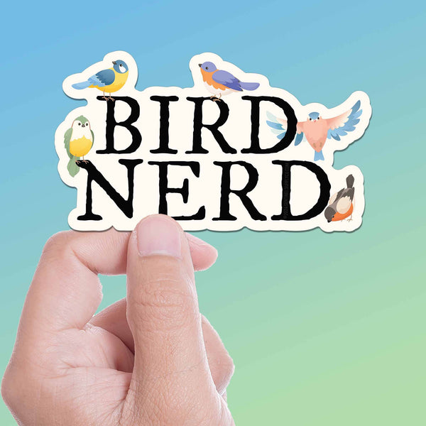 Sentinel Supply - Bird Nerd Birding Sticker - Cute Birdwatcher gift