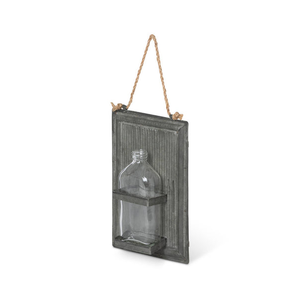 Park Hill Collection - Galvanized Sheet Metal Vase